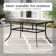 Rectangular 6 - Person 60'' Long Dining Set With Cushions