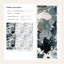 Papier peint abstrait gris marbré-1152180145