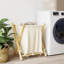 Bamboo Laundry Cart