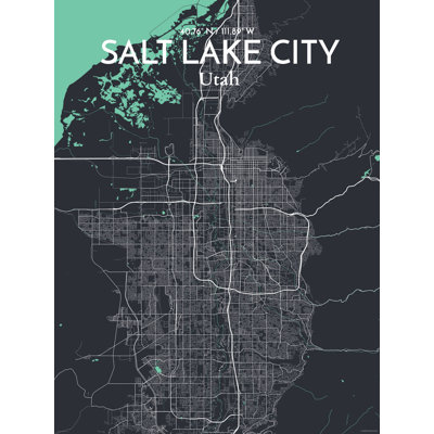 " Salt Lake City City Map "