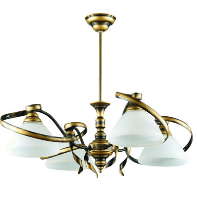 Methuen 2-Light Shaded Chandelier