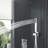 10" Chrome Ceiling Mount Rain Shower System with Handheld Spray and Pressure-Balanced Rough-In Valve-91339632