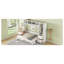 Lit escamotable pleine grandeur peu encombrant avec structure en MDF, style moderne pour des espaces polyvalents