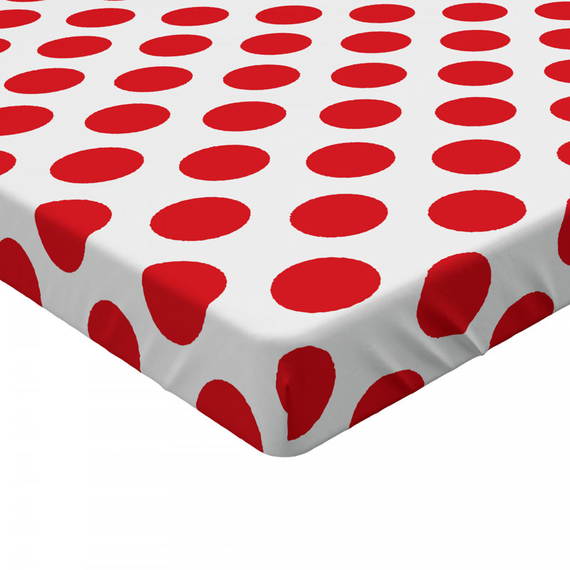 Microfiber Geometric Fitted Sheet, Full Fitted Sheet