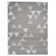 Tapis gris à motif géométrique Elle