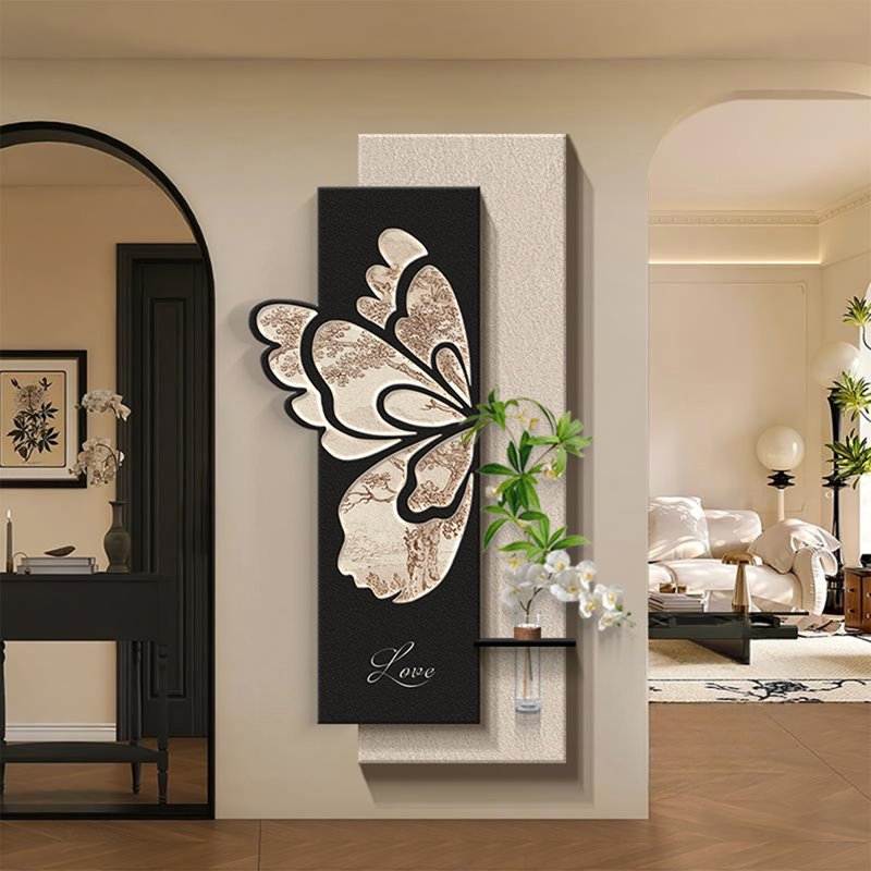 Black + White Rectangle Sandstone Wall art, 55.12" H x 27.56" W x 1.97" D