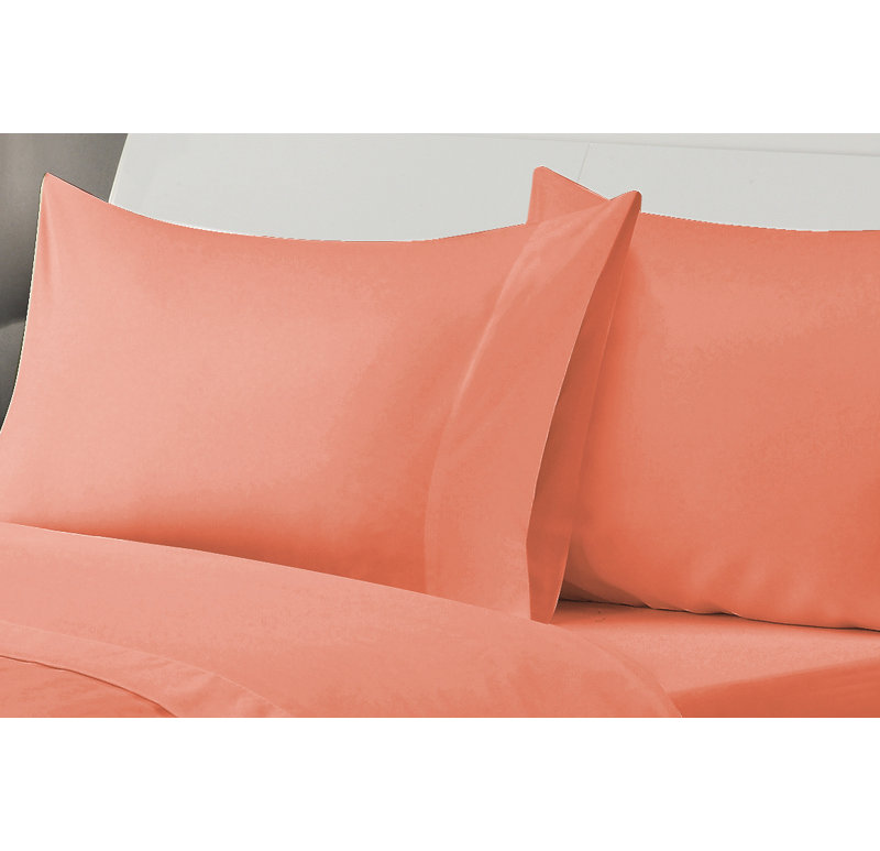Billie-J Microfiber Sheet Set, Full, Porcelain Rose