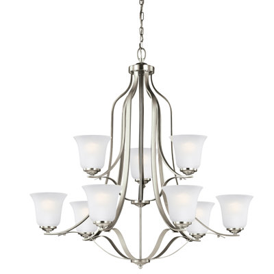 Emmons 9 - Light Tiered Chandelier