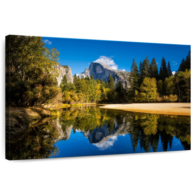 Alvord Half Dome In Yosemite, 24" H x 36" W