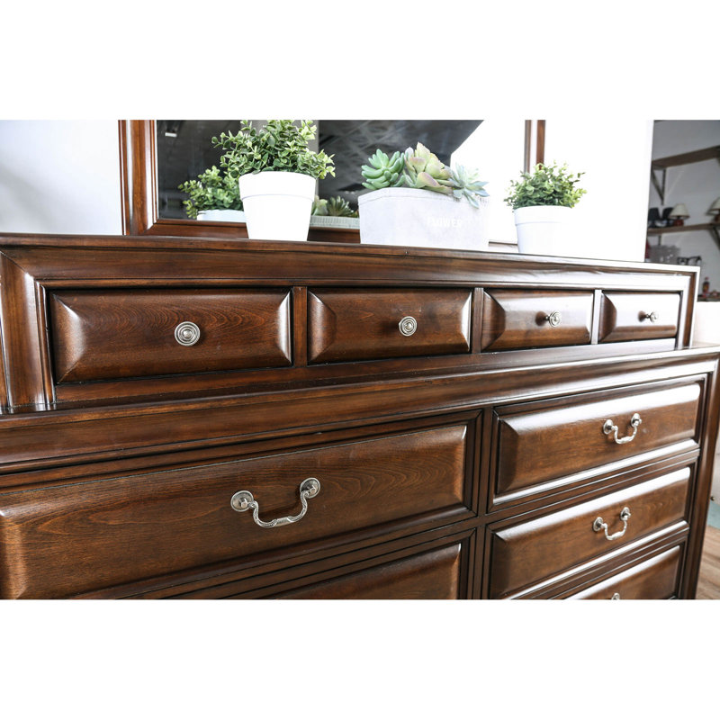 Bowen 66.75'' W 10 - Drawer Dresser, Brown Cherry