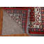Tapis rouge en laine Botemir