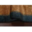 Tapis contemporain brun noué à la main 5 x 8 po