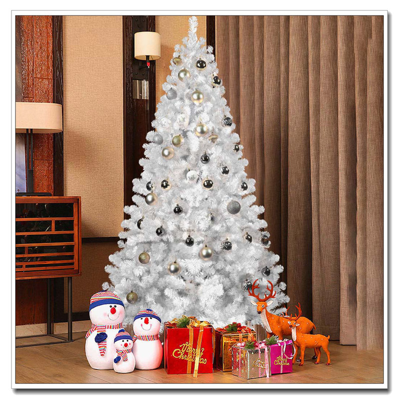 Arbre de Noël blanc 9 pi