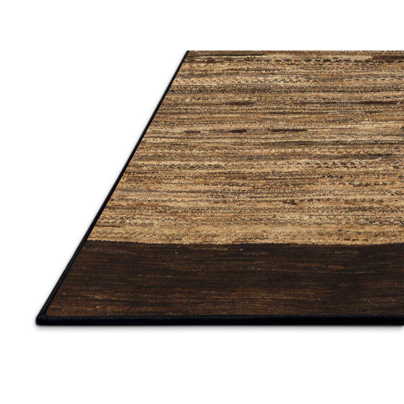Tapis décoratif multicolore à motif abstrait, Rectangle 4 pi x 6 pi