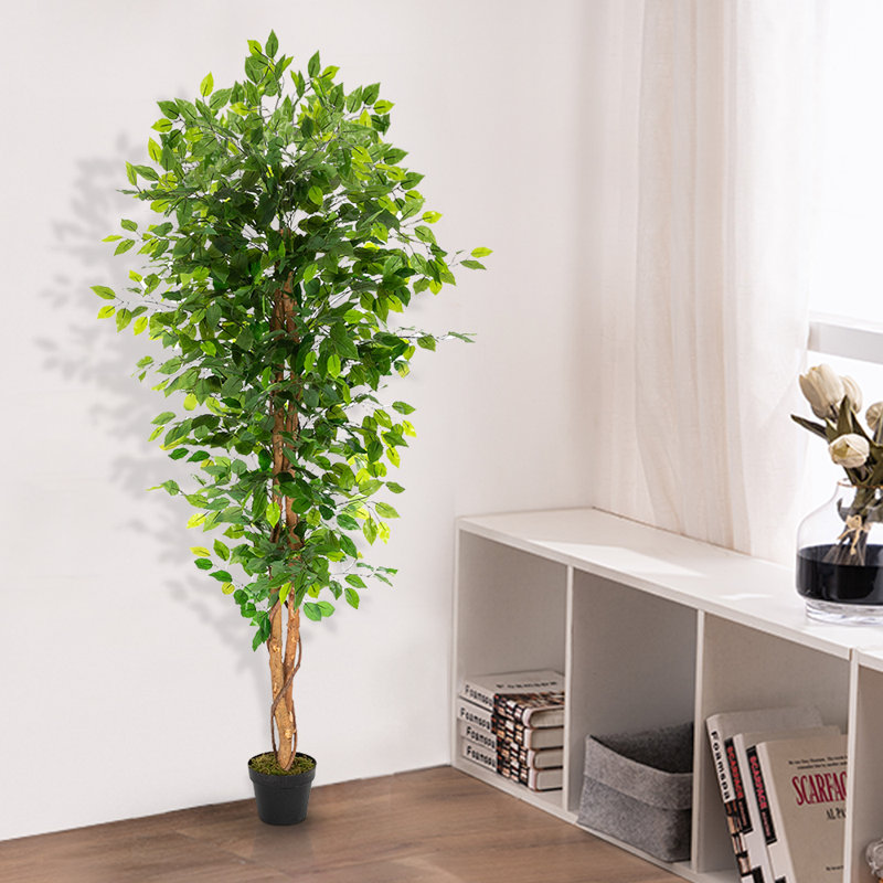 72'' Faux Banyan Tree in Pot