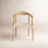 Kazbah Genuine Leather Dining Armchair