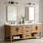Madysson Rounded Corner Rectangle Wall Mirror with Solid Wood Wood Frame -1230787845