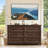 Farmhouse Walnut 6 Drawer Dresser for Bedroom, 54 inch Wide Vintage Large Chest of Drawers with Square Wood Legs, Rustic TV Console for Living Room, Wooden Storage Closet Dressers for Home-1722810480