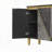 4-Door Vintage Cabinet with Dimensional Effect Doors-118345329