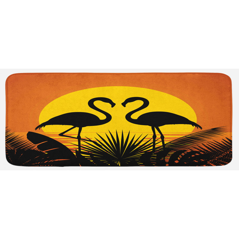 Tapis de cuisine tropical