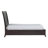 Dornhof Mahogany Solid Wood Slat Headboard Design Bed with Drawers-88507119