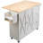 Zanita Wood Kitchen Cart-908005151