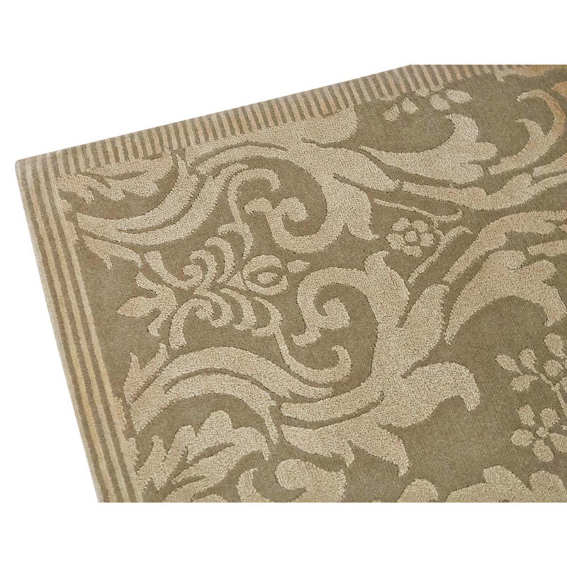 Damask Area Rug