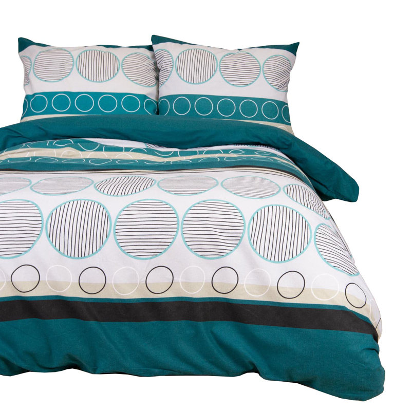 Cotton Duvet Cover Set with Pillow Shams