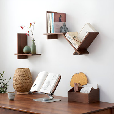 Solid Wood Floating Wall Shelf