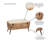 Annie Polyester Blend Upholstered Storage Bench