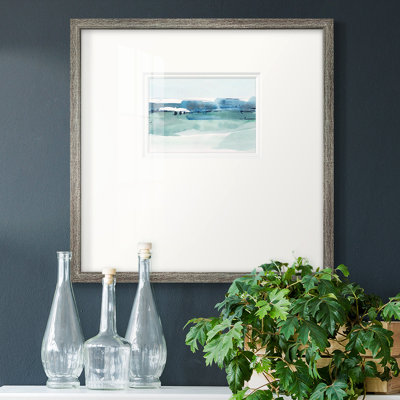 «Ultramarine Vista Ipremium», reproduction encadrée