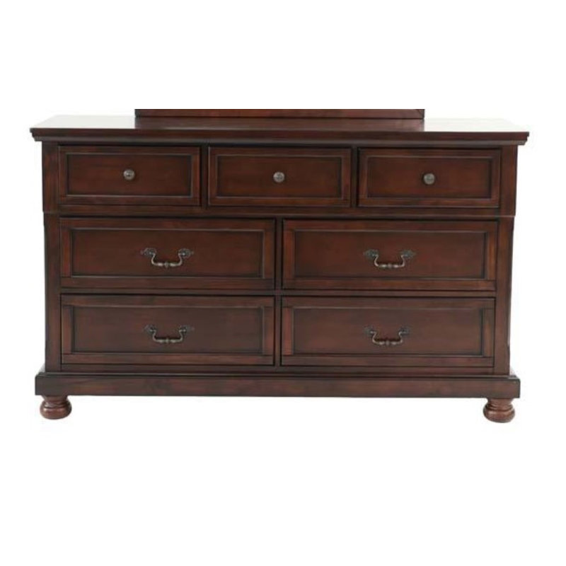 Commode double 7 tiroirs l 65 po Fetulla