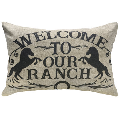 Linen Reversible Throw Pillow