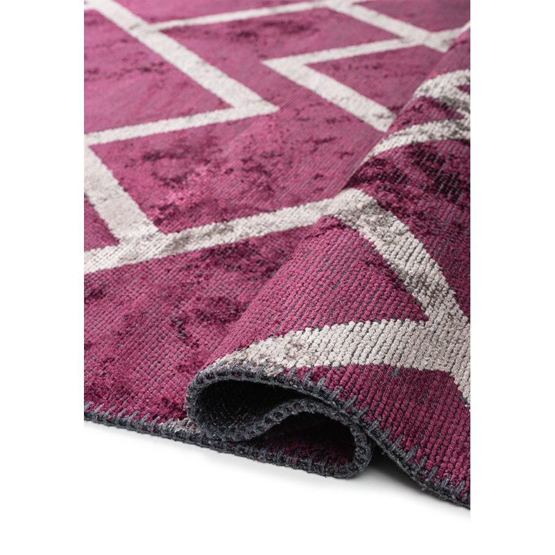 Rapture Geometric Shapes Area Rug, Square 9'10"