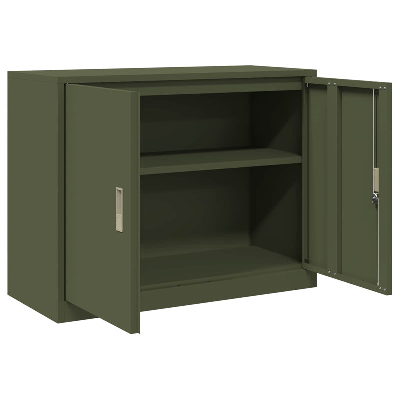 Storage Cabinet, Olive Green