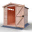 Shire 6 Ft. W x 8 Ft. D Security Shed-29355606