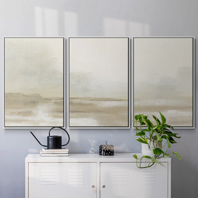 Neutral Mist Mesa II - Multi Piece Framed Canvas