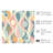 Abstract Retro Groovy 70s Pattern I Retro Unframed Art Print