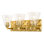 Alpha 3 Light Bath Vanity In Brass