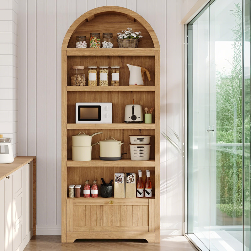 182cm H x 78.7cm W Bookcase, Yellow