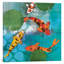 « chanceux koi ii », reproduction d’art sur toile tendue-20813228-72656255-72654412
