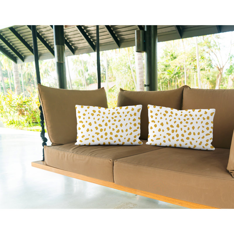 Coussin intérieur / extérieur Lumbar, Jaune