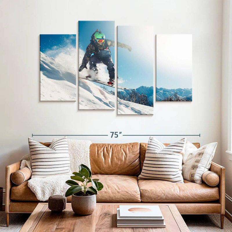 Sirci Sunny Snowboarding, H 42 po x l 68 po