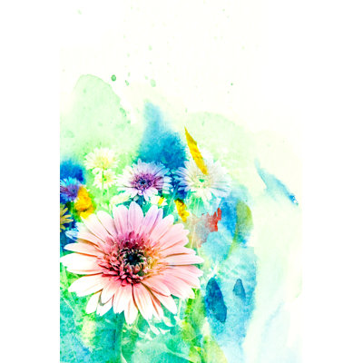 Cantrall Flower Illustration by NK08gerd - Wrapped Canvas Painting