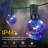 30-ft 30-Bulb Color Changing Outdoor Globe String Light Shatterproof Low Voltage Output