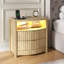 60cm W Bedside Table-258277879