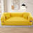 Floor Couch - 3 Seats Compression Sofa with Pillows Hybrid Sofa Pocketed Spring-782998073