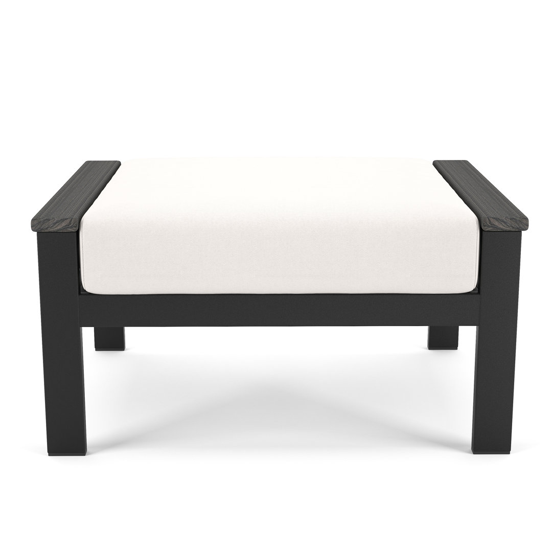 Townsend Outdoor Ottoman with Sunbrella® Cushions Birch Lane™ Cushion 