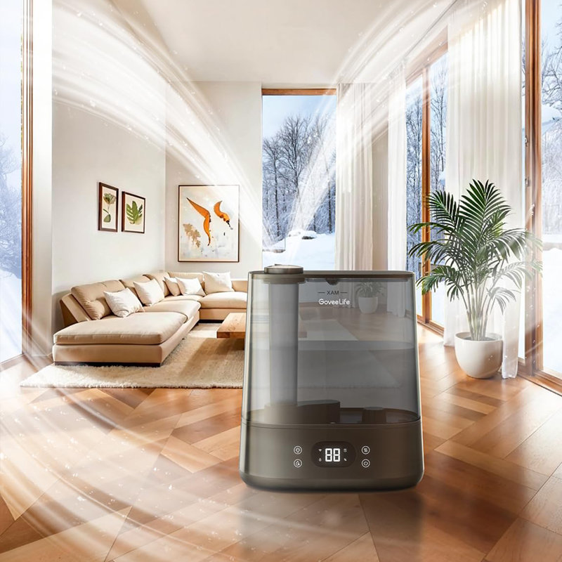 Humidificateur intelligent pour chambre 6L, Noir, noir, noir, noir