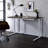 Tyrese Walnut & White Finish Writing Desk W/USB-290830746